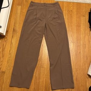 Brown trousers